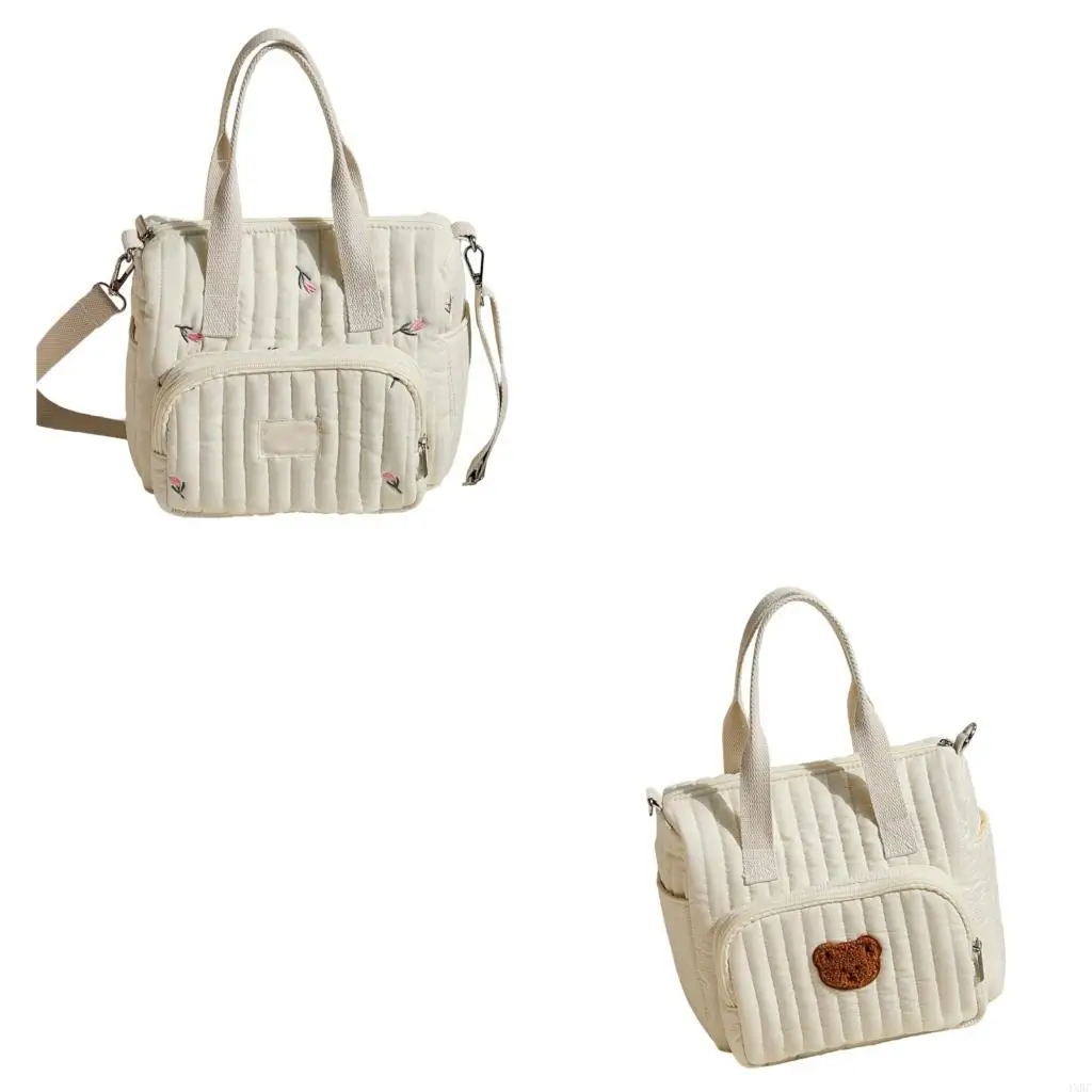 세련되고 실용적인  기저귀 가방 충분한 우주 미라 가방 필수 주최자 여행 및 야..