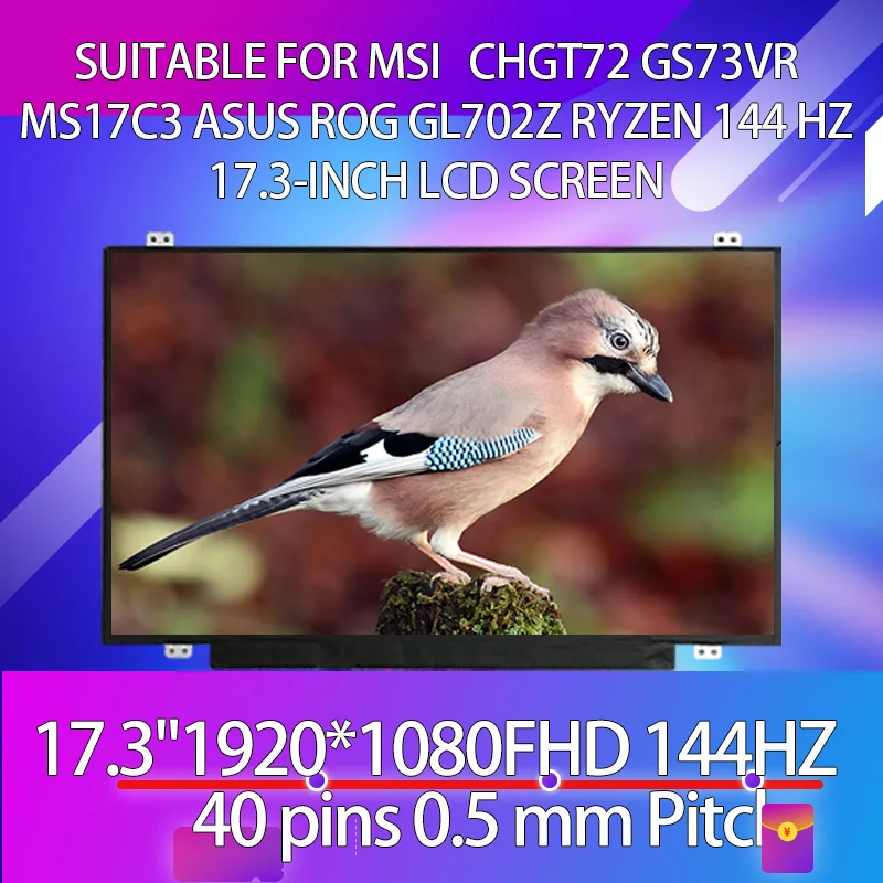 

ЖК-экран TFT для ноутбука MSI GT72 GS73VR MS17C3 120 Гц 17,3