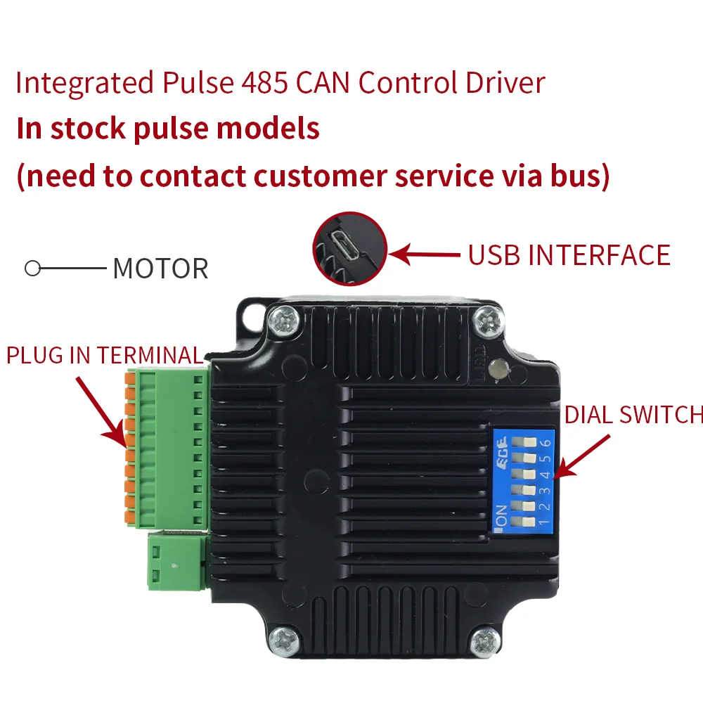 ZXY 통합 폐회로 모터 Nema23 IG57E100P 영구 자석 스테퍼 모터 브레이크 차단 펄스 2.5a 4.0v 3.3n M