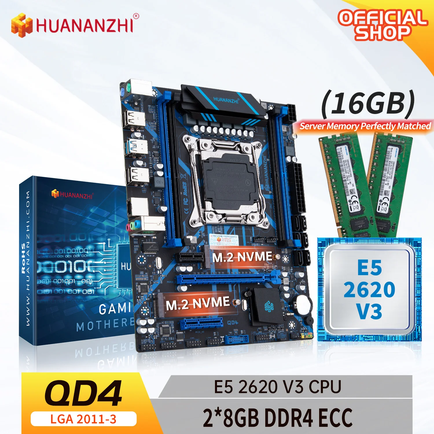 HUANANZHI-X99-QD4-LGA-2011-3-XEON-X99-Motherboard-with-Intel-E5-2620-v3 ...
