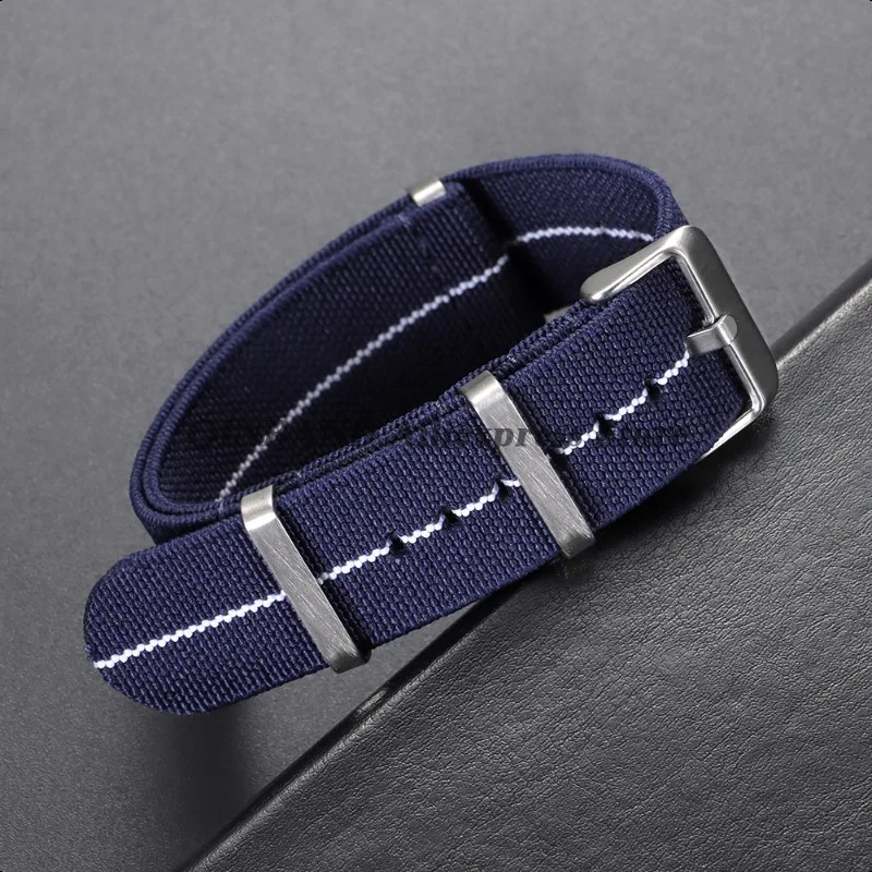 Elastic Nylon Woven Watch Strap Bracelet