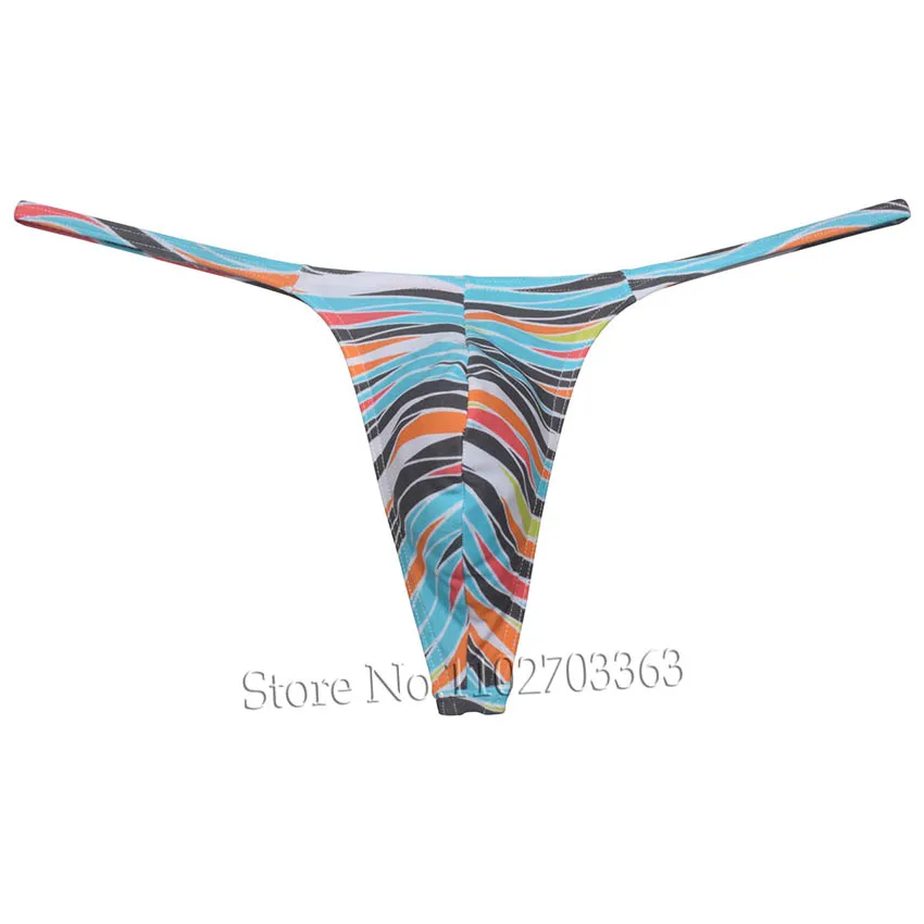 Men's Posing Thong Contour Pouch Slip Underwear Male Low Rise