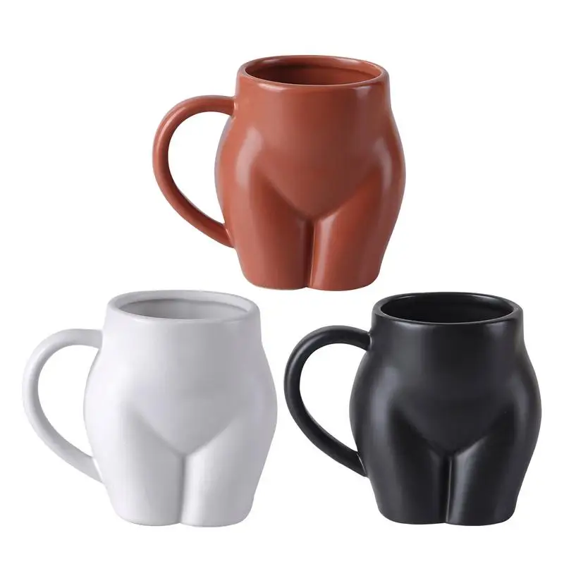 

Booty Coffee Mug 520ml durable Household Ceramic Coffee Mugs large capacity portable Ceramic Coffee Tea Cup gift for friends