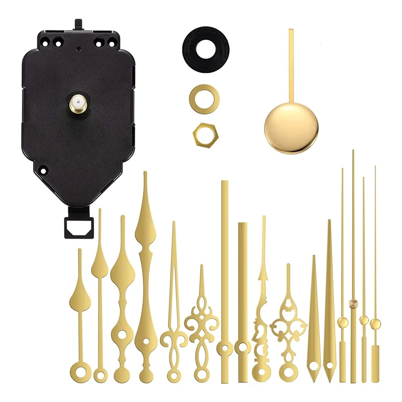 Wall Silent Pendulum Quartz Clock Movement, Pendulum Clock Mechanism