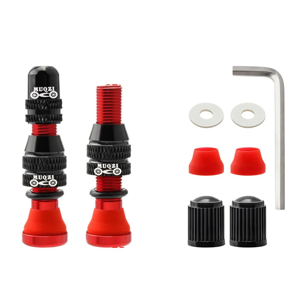 

2pcs 40mm Bike Tubeless Air Valve Bicycle Rim Wheel Tube AV Valves Schradervalve MTB Road Bike Tubeless Tyre Valve Cycling Parts