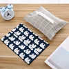 Cotton and Linen Paper Towel Set Cloth Tissue Box Bag Dustproof Waterproof Portable for Car Home Office Interior Tissue Boxes 2