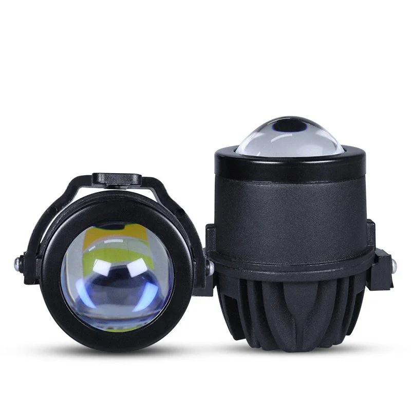 

2 Inch Bi-LED Fog Light Projector Lens with 3 Color Temperature Modes 3000K 4300K 6000K
