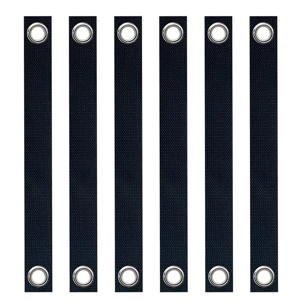 

6 Set Camping Outdoor Tree Strap Set With Grommets For Staking 15.7in Tree And Plant Support No-Stretch Heavy Duty Straps