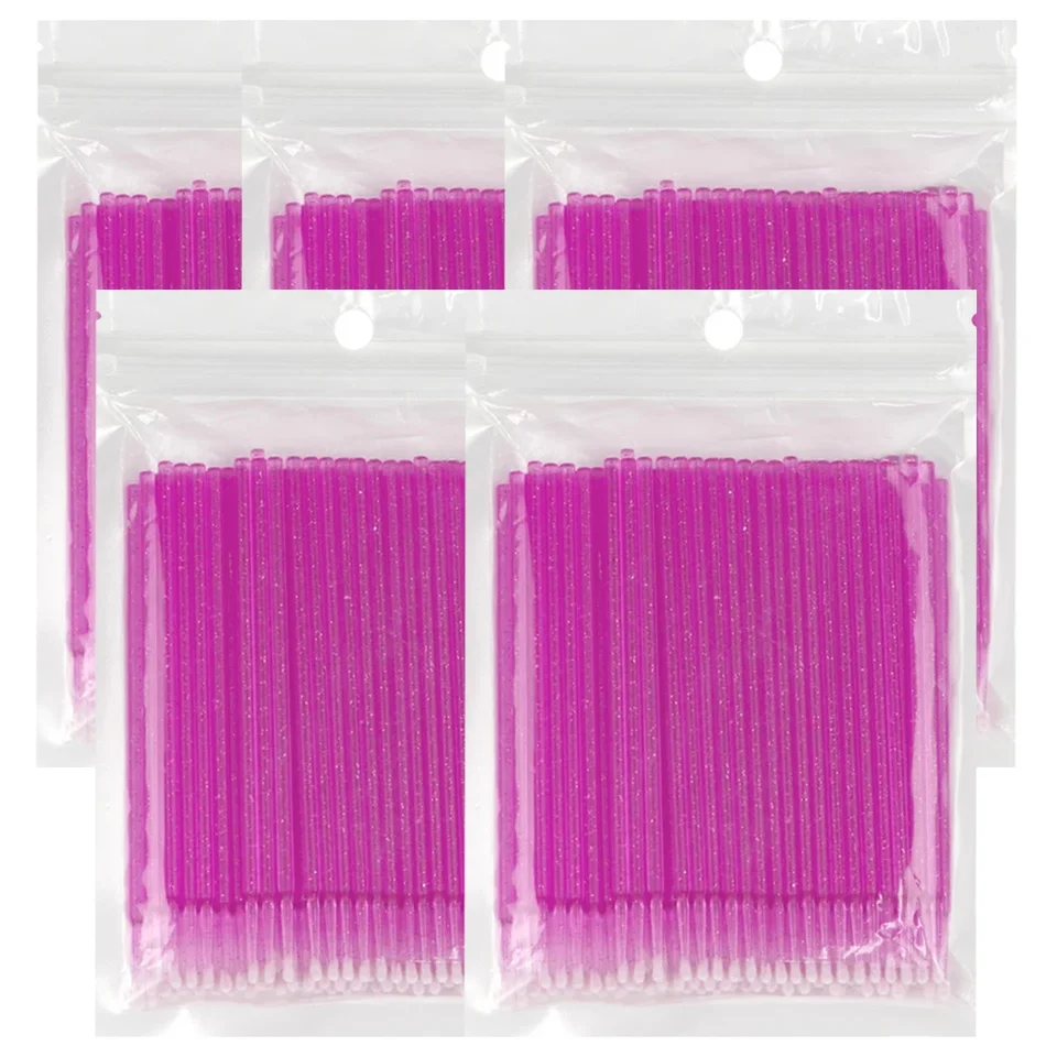 Wholesale Disposable Eyelash Cleaning Brushes Set