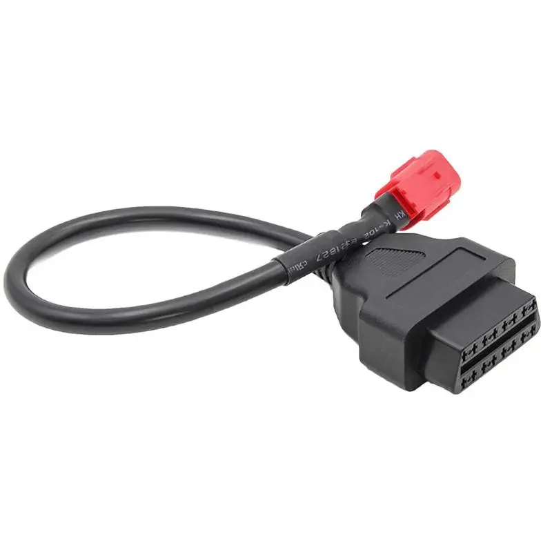 

Universal 6 Pin To 16 Pin For Hondas Motorcycle Cable Plug Auto Diagnostic Scanner Adapter Cable For Locomotive Motorbike