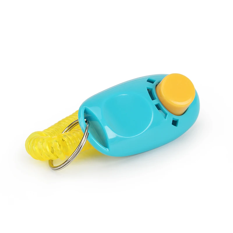 5pcs Pet Trainer Portable Dog Clicker Toys Pet Obedience Tranining Clicke Training Tool Dog Whistle Supplies Colorful