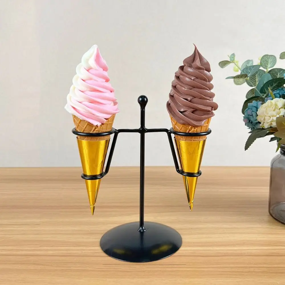 고품질 철 아이스크림 홀더 아이스크림 디스플레이 랙 스위트 콘 홀더 스위트 콘 아이스크림 랙 주방