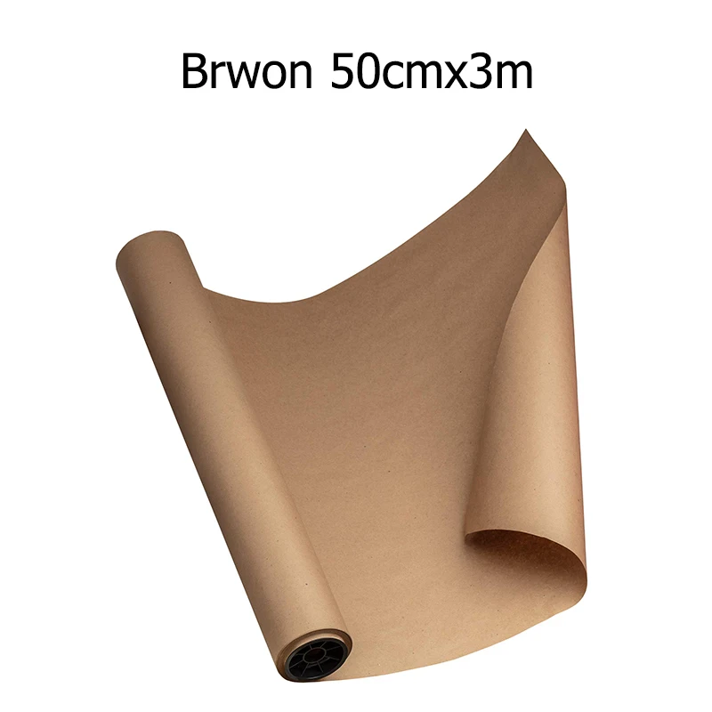 Brown Kraft Paper Ideal for Gift Wrapping Packing Roll for Moving