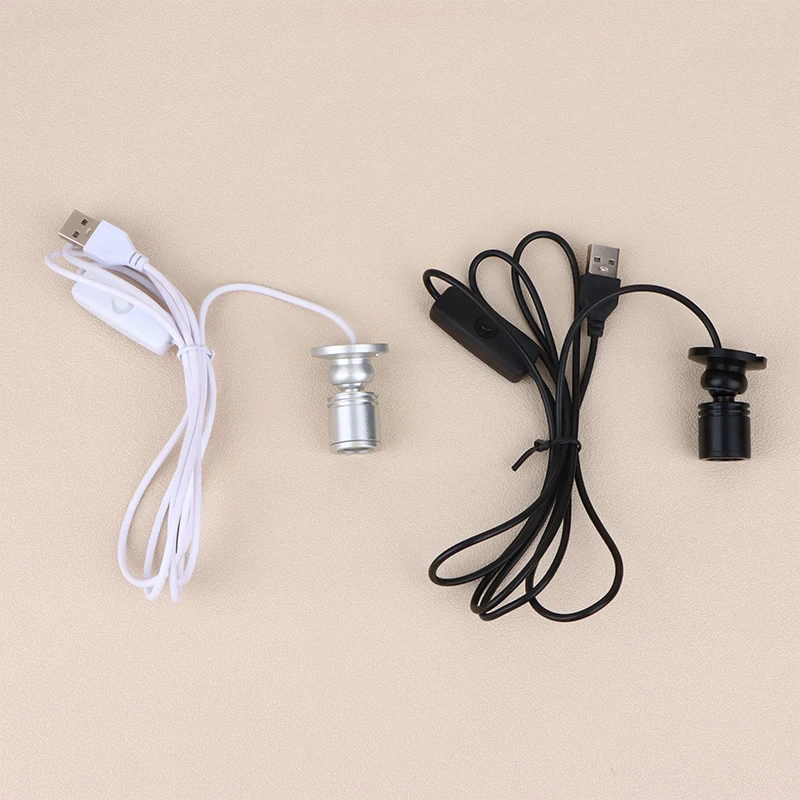 LED USB 5V 3W Led Spot Light Surface Mounted Cabinet Showcase Counter Jewelry Lamp Rotatable Angle Ceiling Mini Spotlight led spotlight