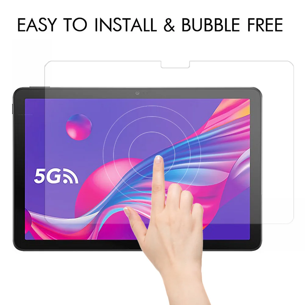Premium 3-Pack Tempered Glass Screen Protectors for Tablets - Enhanced Durability and Clarity