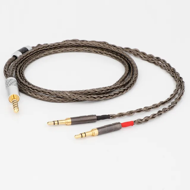 Upgrade your audio setup with the 4 Pin Xlr 4.4 2.5mm 16 Cores Headphone Earphone Cable