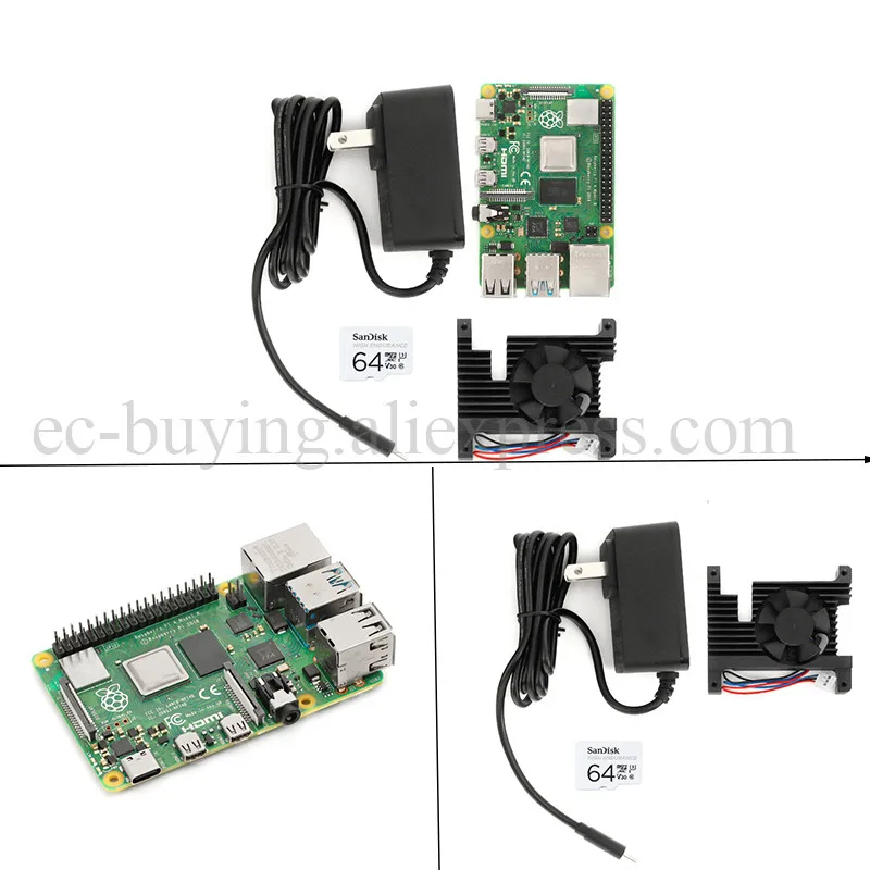 Raspberry Pi4 Computer Modello 4Gb 8Gb Raspberry Pi 4 Modello B Pi4 4B B-Scheda Di Sviluppo Programmazione Ai Starter Kit Accessorie