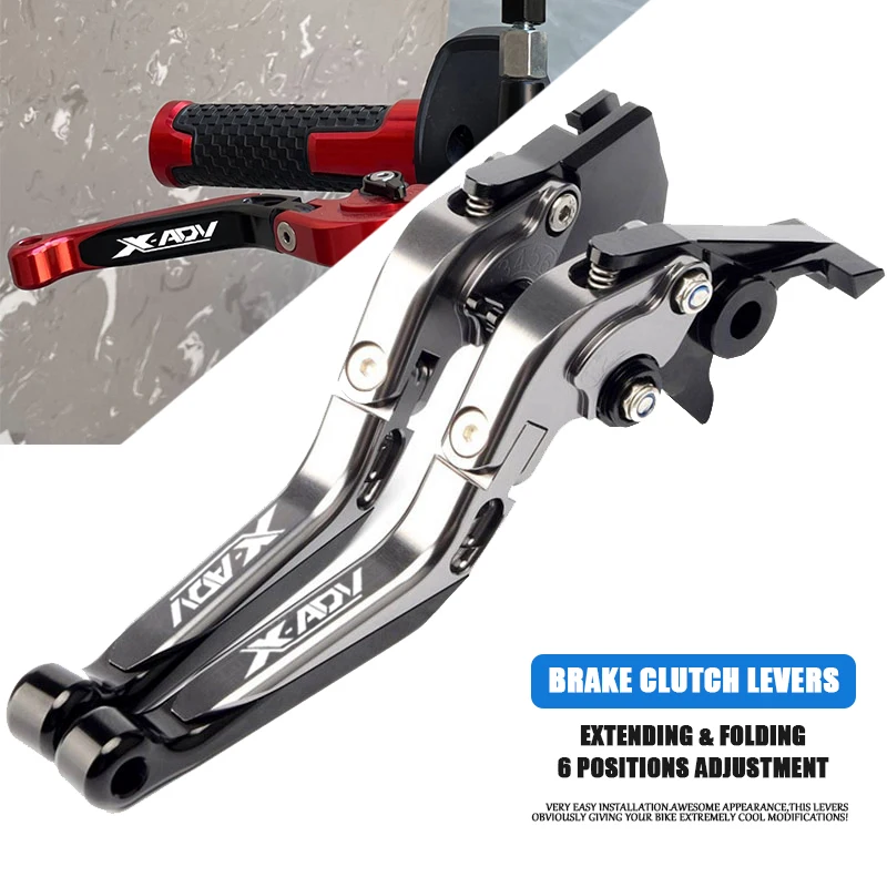 

for Honda XADV 750 X ADV 750 2017-2018 Motorcycle Accessories CNC Adjustable Folding Extendable Brake Clutch Levers