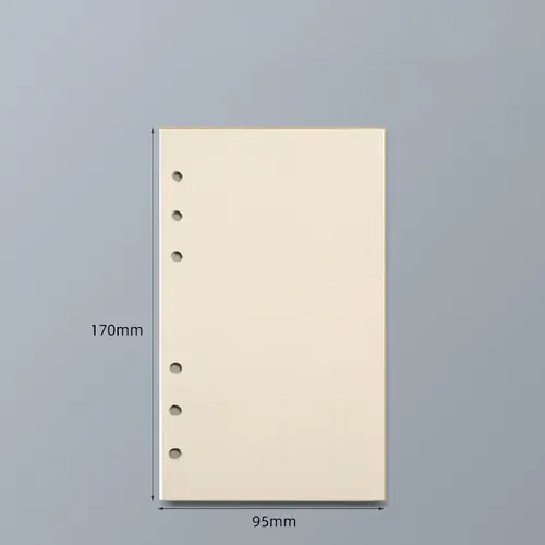 45 Sheets A5 A6 A7 Loose Leaf Notebook Refill Spiral Binder Inner Page Line Blank craft  Grid Inside Paper Stationery - Image 13