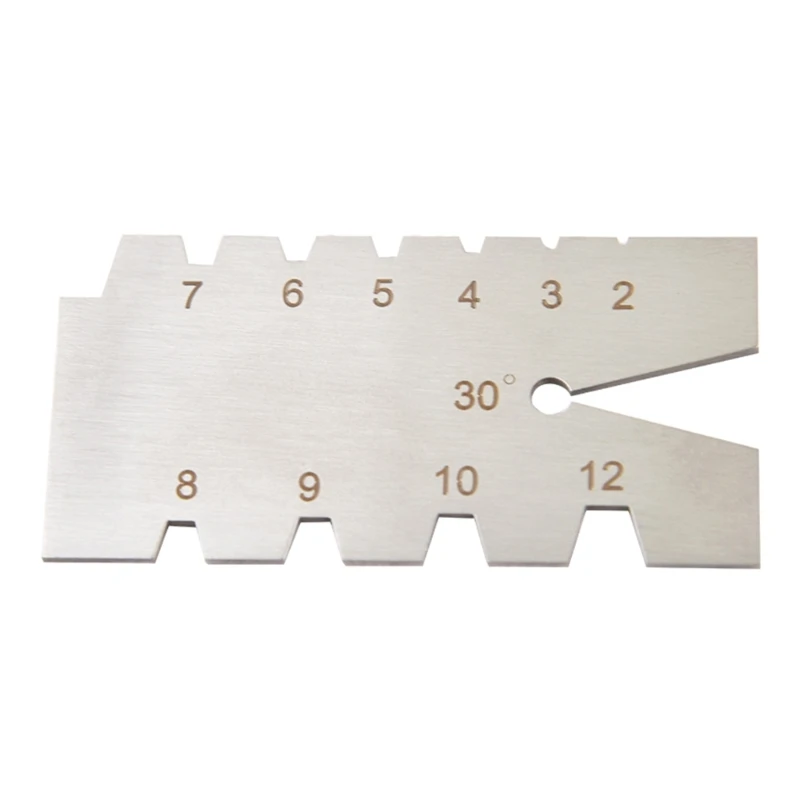 

Threads Screw Gauges Stainless Steel Carpenter Gauging Measuring Tool Durable
