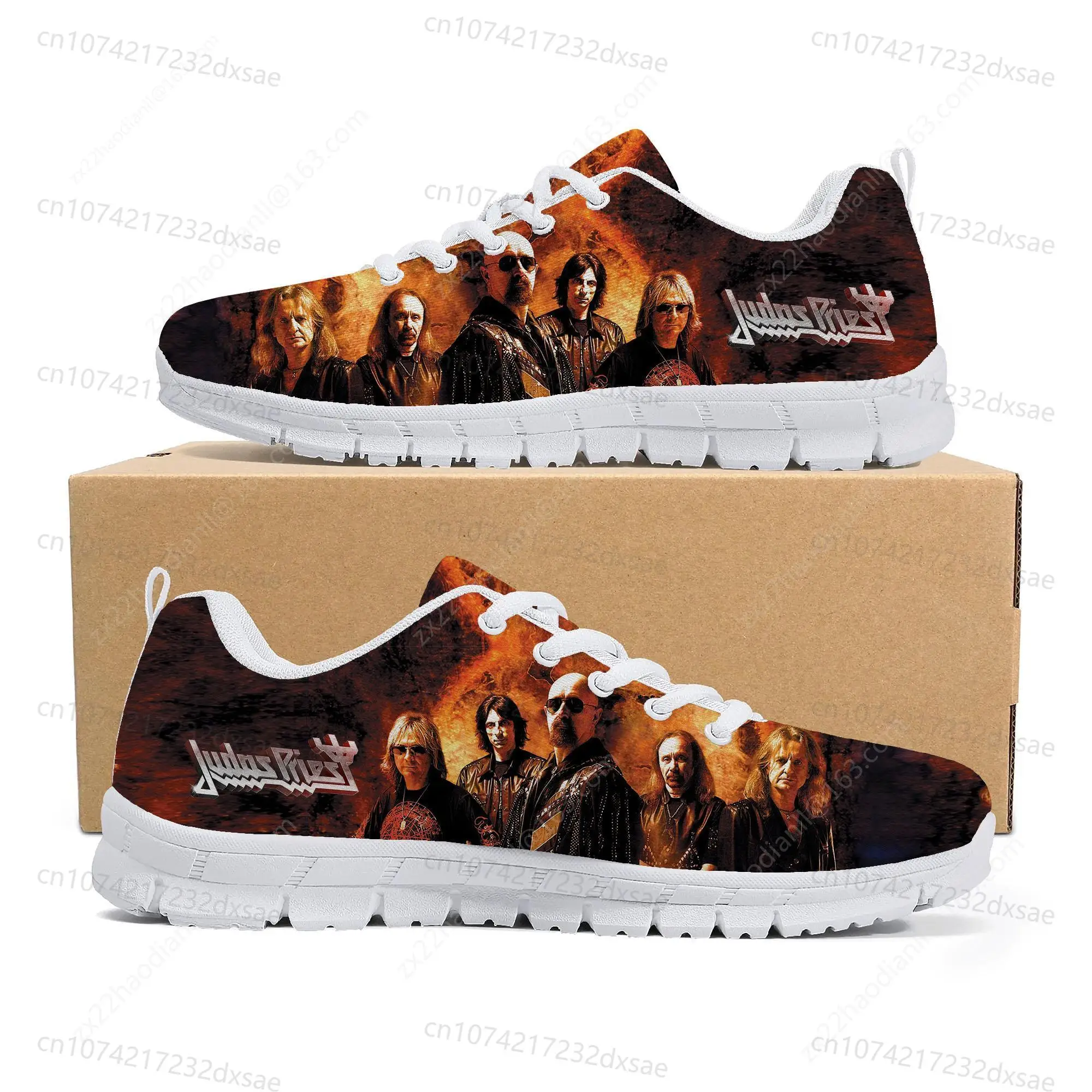 Judas Priest Heavy Metal Rock Band Sports Shoes Mens Womens Teenager Children Sneakers Casual Custom High Quality Couple Shoes
