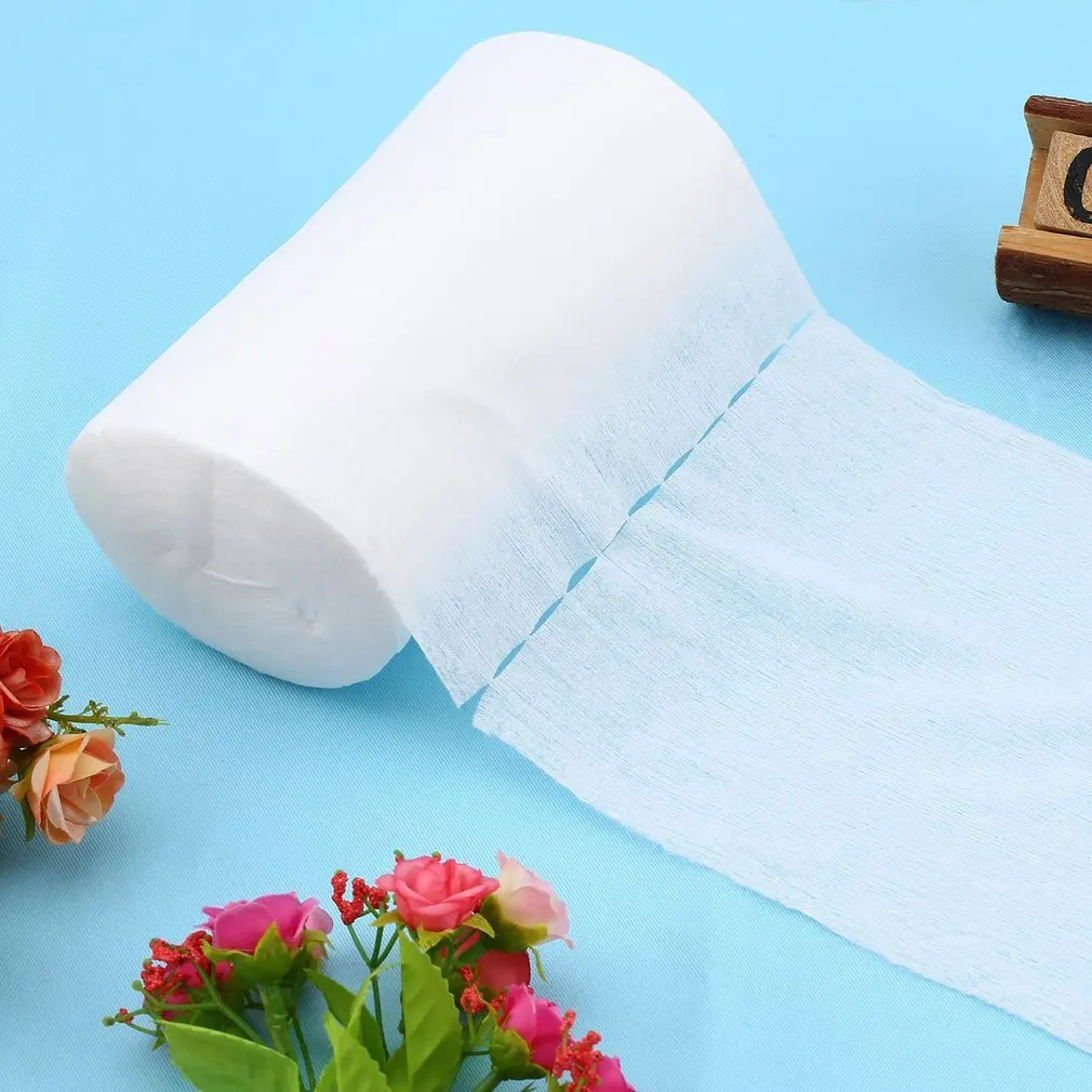 

Pratical Baby Flushable Biodegradable Disposable Cloth Nappy Diaper Bamboo Liners 100 Sheets for 1 Roll 18cmx30cm