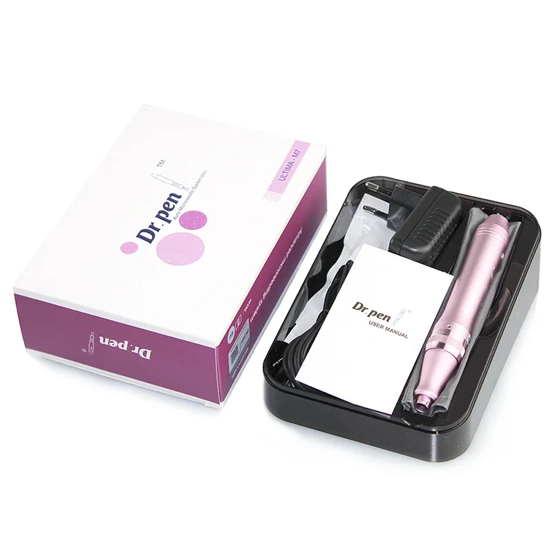 Microneedling Derma Pen Electric Dr. Pen Ultima M7 12 Pcs Needles Professional Derma Pen Nanoneedles Tatoo Machine Mesotherapy Skincare Tool SPA Care
