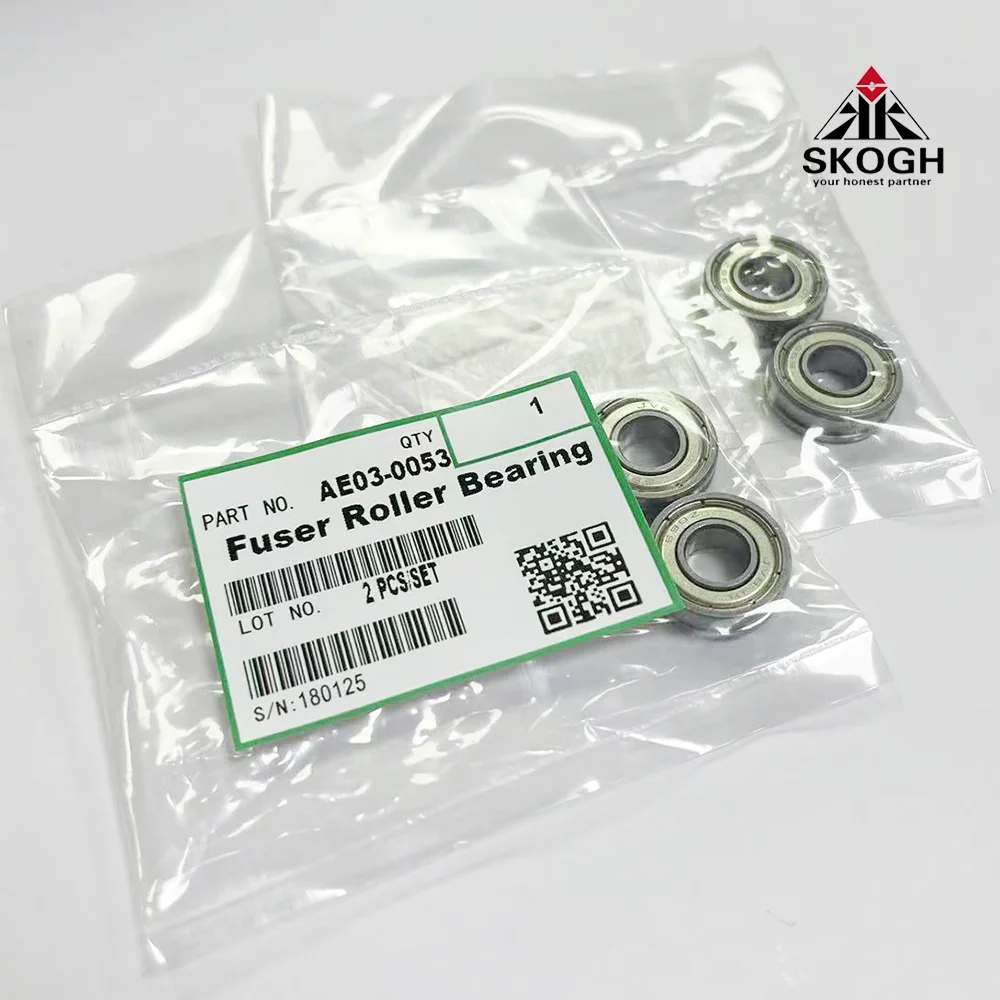 

4 комплекта, фьюзерный роликовый подшипник для Ricoh MP 6000 6001 6002 7000 7001 7502 8000 8001