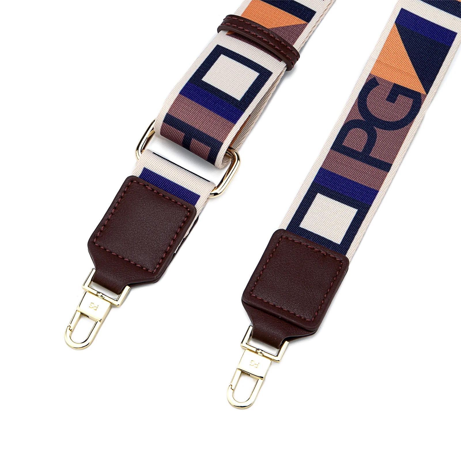 Durable luxury jacquard strap for bags