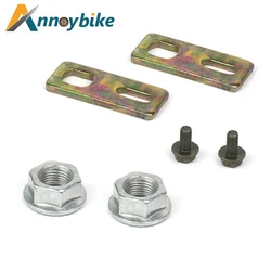 Motor Shaft Screw Rear Axle Nut M14 Nuts 14mm Gasket Axle Washer Electric Bicycle Accessories