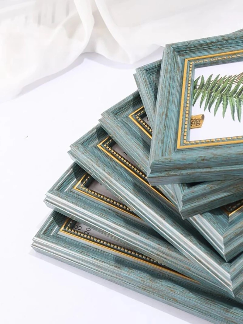 Vintage Photo Frame Home Deco Art Plastic Photo Frame