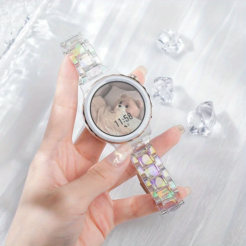 Versatile Resin Strap for Smartwatches - 20mm/22mm Band