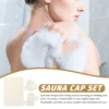 Experience Ultimate Comfort and Relaxation with our Premium Sauna Cap Set Stay Cool and Refreshed During Your Sauna Sessions 6