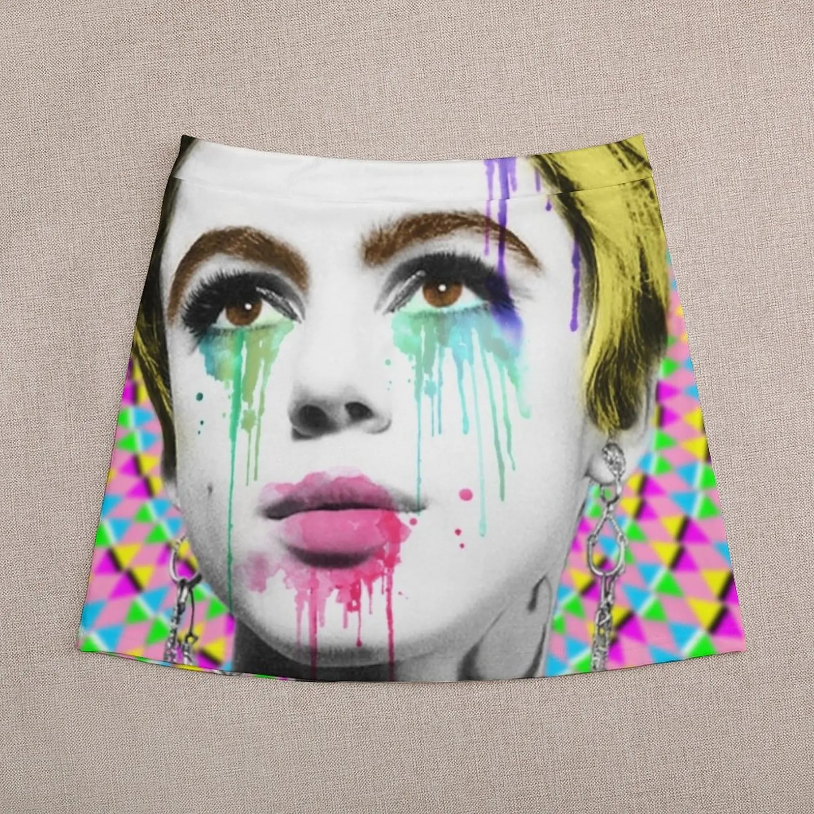 Edie Sedgwick Mini Skirt cosplay night club outfits