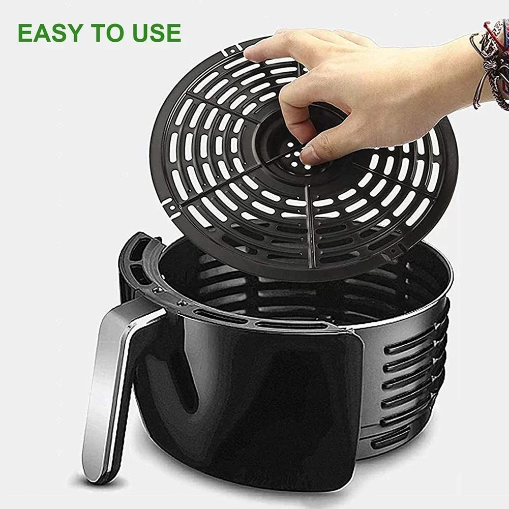 4 Sizes Air Fryer Basket Replacement Grill Air Pan For Fryer Parts Crisper Plate Non-Stick Fry Pan Airfryer Accessories