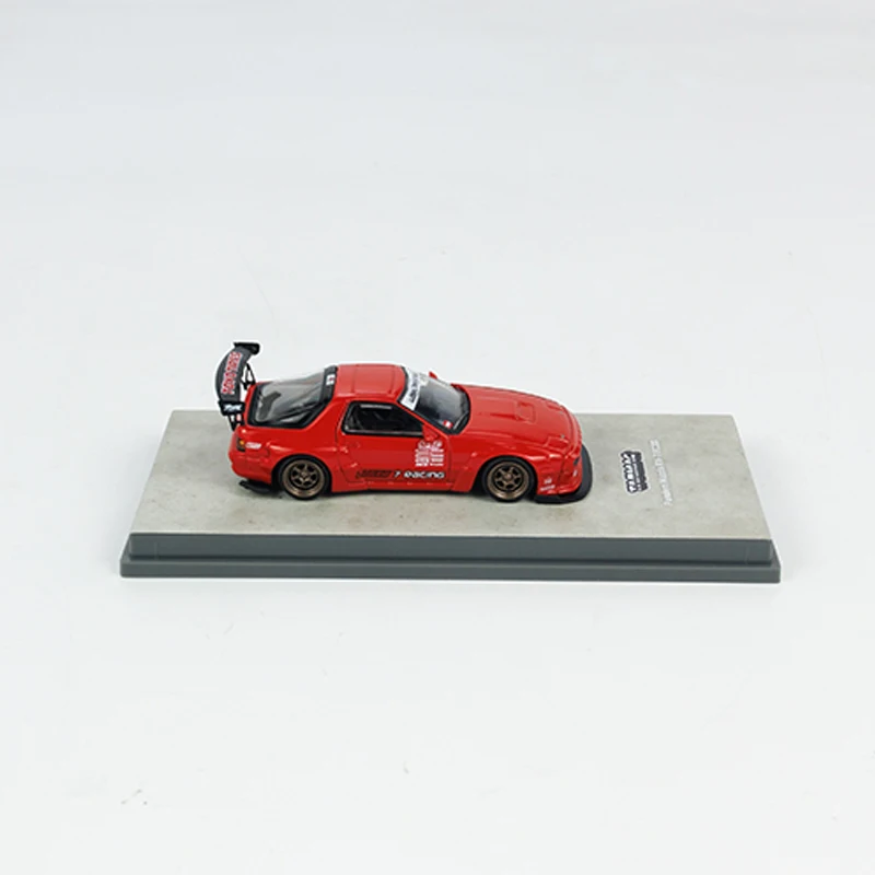 Tarmac Works 1:64 Model Car Pandem RX-7 FC3S Alloy Die-Cast Sport Vehicle -Red 5