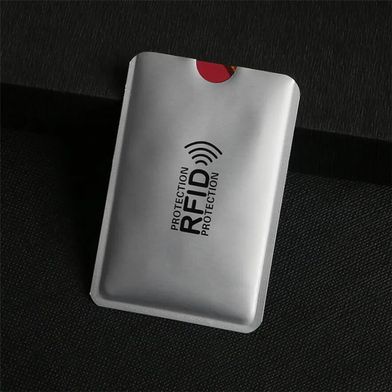 

5-20 pcs Aluminium Anti Rfid Card Holder NFC Blocking Reader Lock Id Bank Card Holder Case Protection Metal Credit Card Case