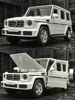 1:32 Mercedes-benz G350D Alloy Car Model With Pull Back Sound Light Gift Collection Diecast Toy Model 2