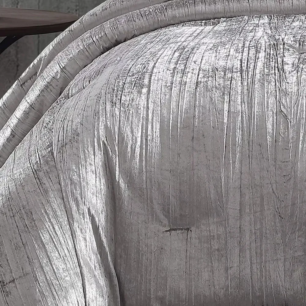 Riverbrook Home Turin Comforter Set, King, Silver, 7 Piece Set