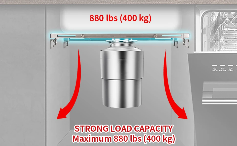 Suportes do dissipador Undermount