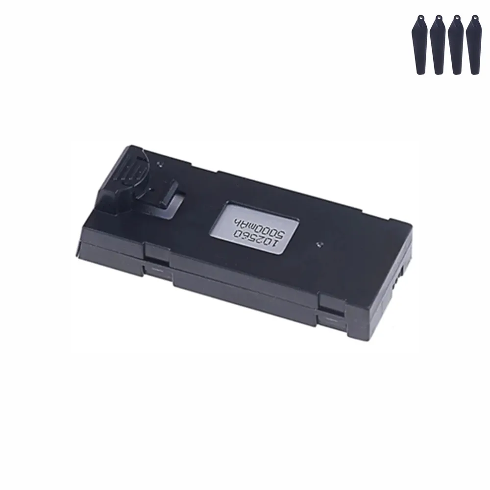 ตัวเลือกสินค้า แบตเตอรี่โดรน RC 3.7V 5000mAh สำหรับ E88 E99 P1 K3 P10 A13 S98 E525