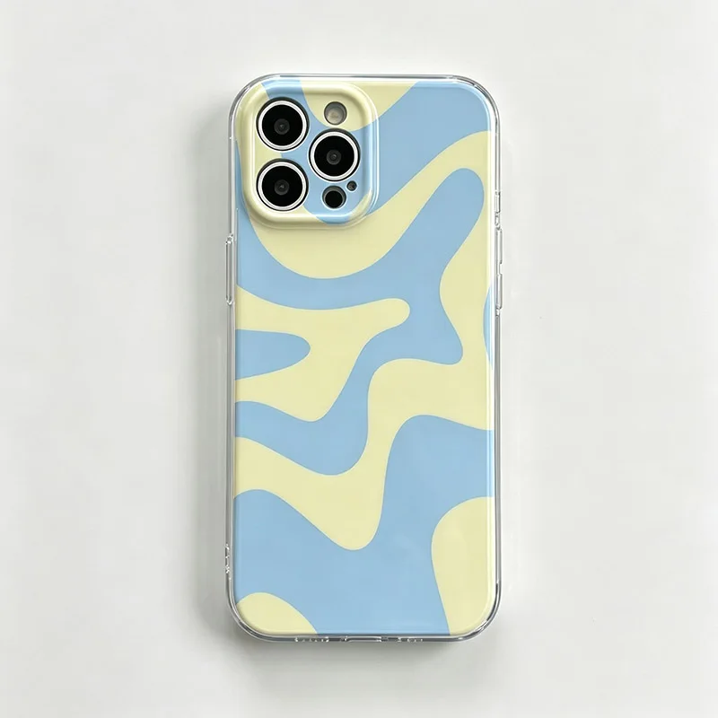 Macaron Contrast Color Phone Case