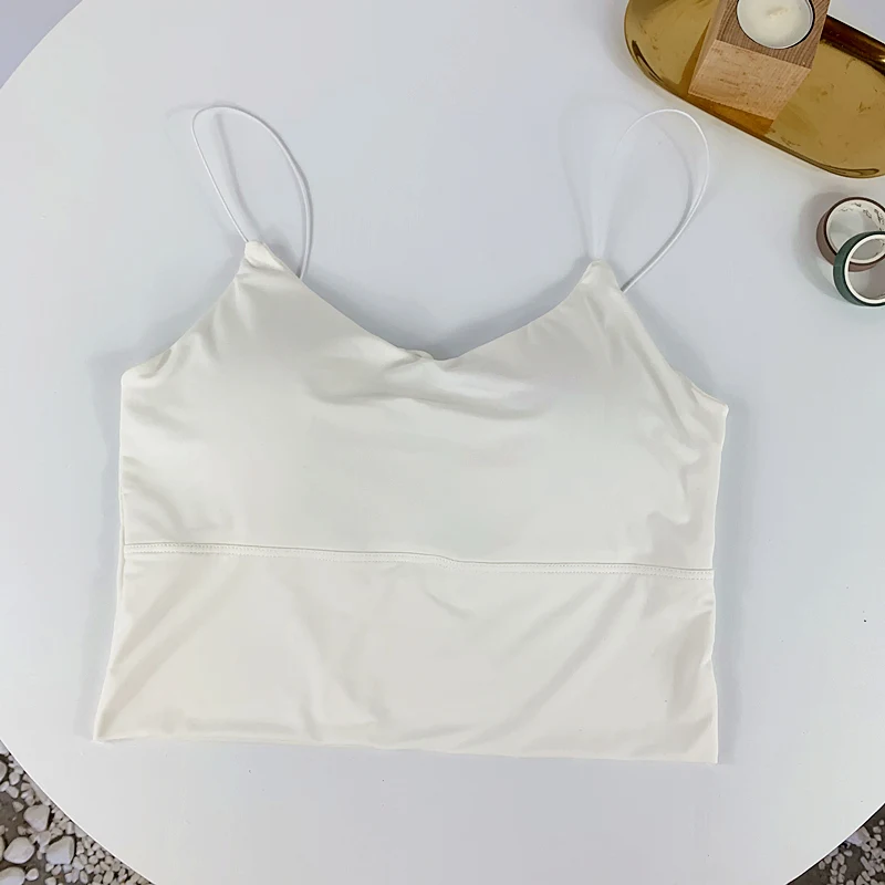 ITOOLIN Women Lce Silk Bra Underwear t-shirt Lingerie Strapy Solid Cotton Padded Tube Tops Women Slim Backless Sexy Crop Top Women Lingerie Bra Women Tube Tops