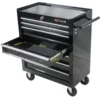 7-Drawer Rolling Tool Box, Tool Chest with Wheels and Locking System,High Capacity Tool Storage Cabinet Organizer (Black) 4