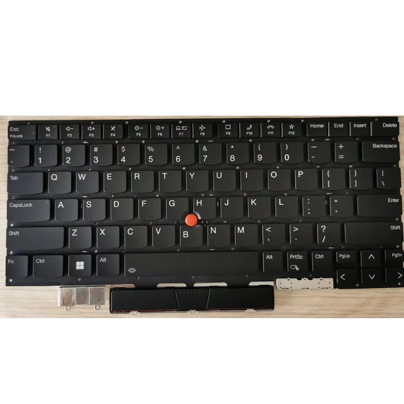 Teclado Retroiluminado para Lenovo Thinkpad x1 Nano Gen tipo 20un 20uq com Tampa Sn20x82238 Novo - Imagem 4