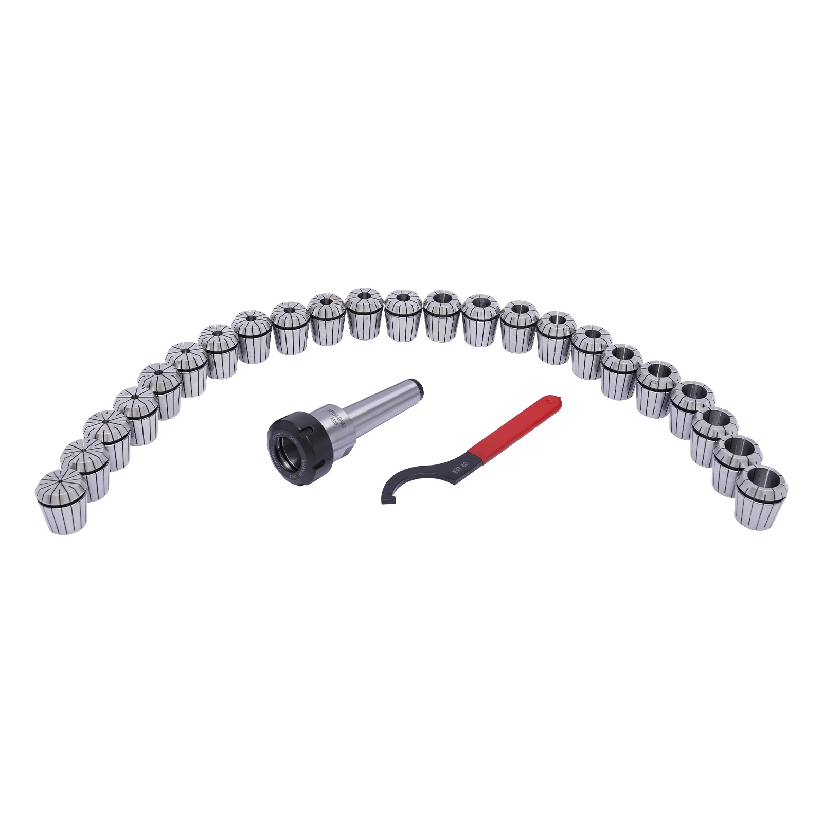 23-teiliges Mk4/mt4 M16 Spannzangenfutter Er40 Ø 4-26 mm Schlüssel für Fräsdrehmaschinen für alle Arten von CNC- und Graviermaschinenausrüstung – Detail 10