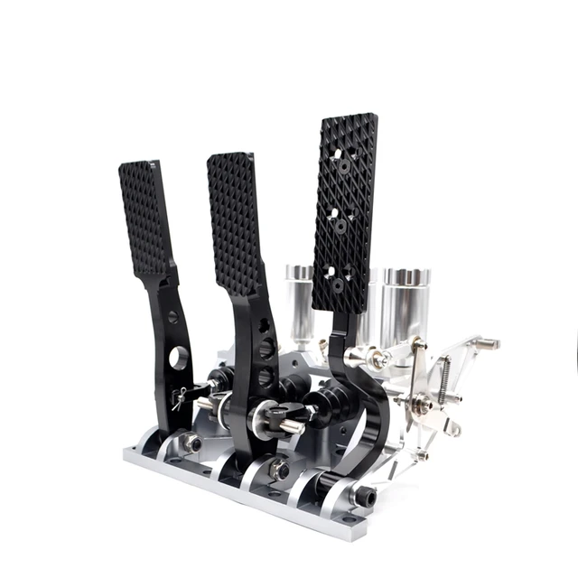 High Performance Racing Car Black Aluminum Brake Pedal Box Kit For  Universal - AliExpress