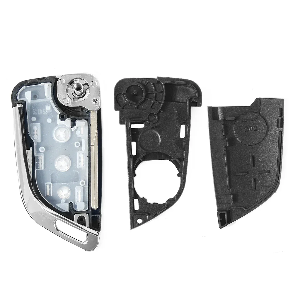 Key Case Modified Car Remote Flip Key For VW Golf Tiguan Polo Passat B5 Jetta Volkswagen Skoda Seat Folding Key Shell 2/3BT