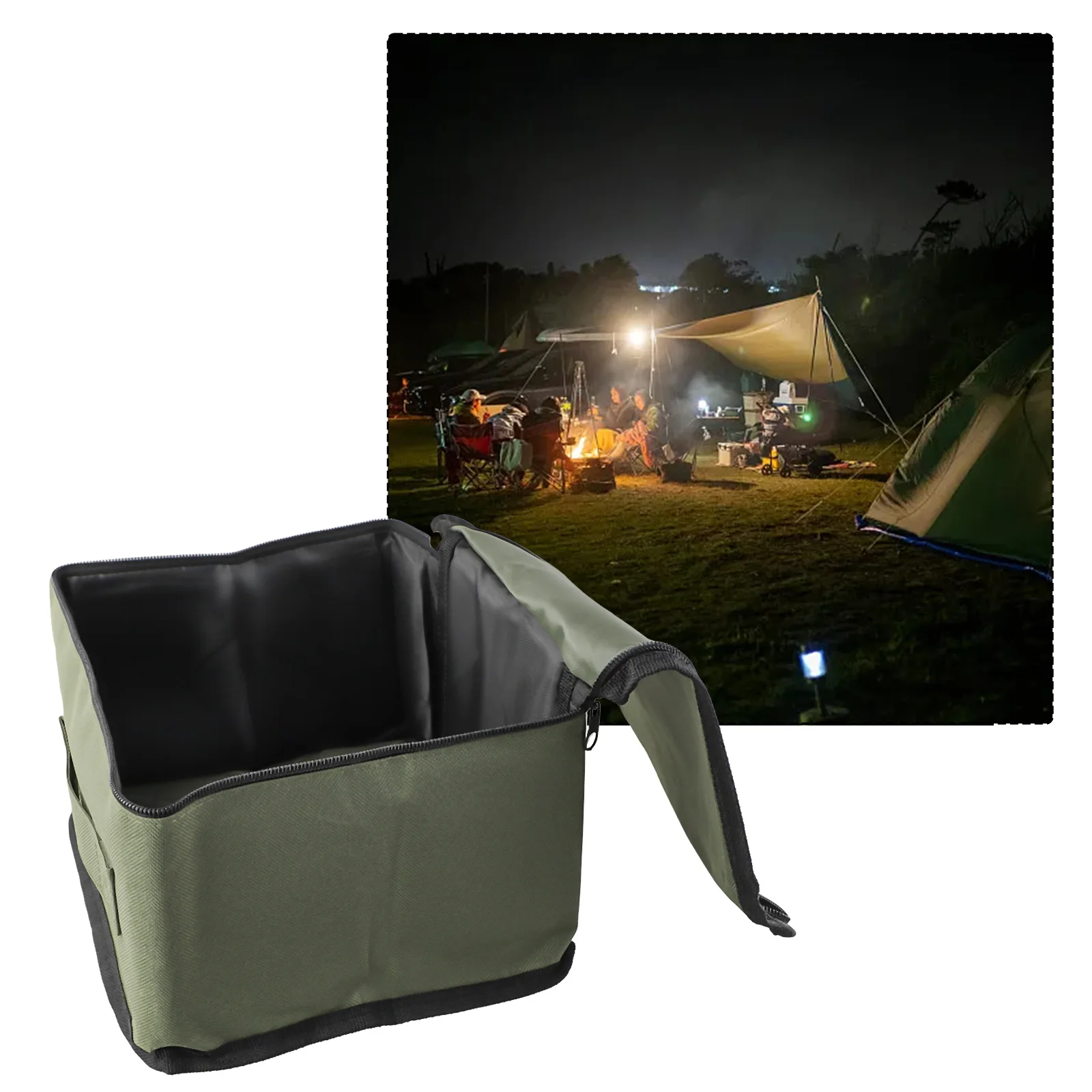 

Gas Canister Bags Storage Bag 24.5x16.5x22cm Breathable Reliable Protection Weatherproof For Outdoor Activities Parts