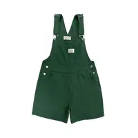2023 Summer Green Overalls Shorts for Women Girl Suspender Jumpsuit Cargo Pants Vacation Outfits Harajuku Kawaii Cute Clothing - Image 6